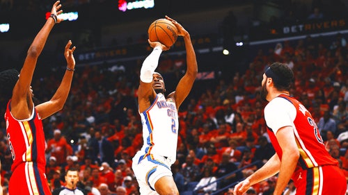 NBA Trending Image: Shai Gilgeous-Alexander, Thunder roll to 3-0 series lead with 106-85 win over the Pelicans